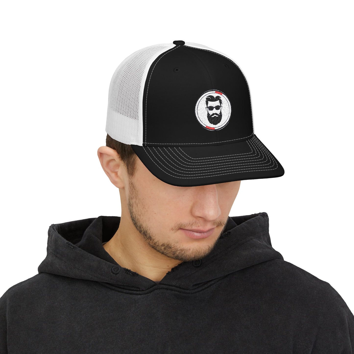 MrSnuff Snapback 卡车司机帽(刺绣)